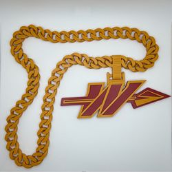 Washington Commanders Hype chain/ Sports Chain
