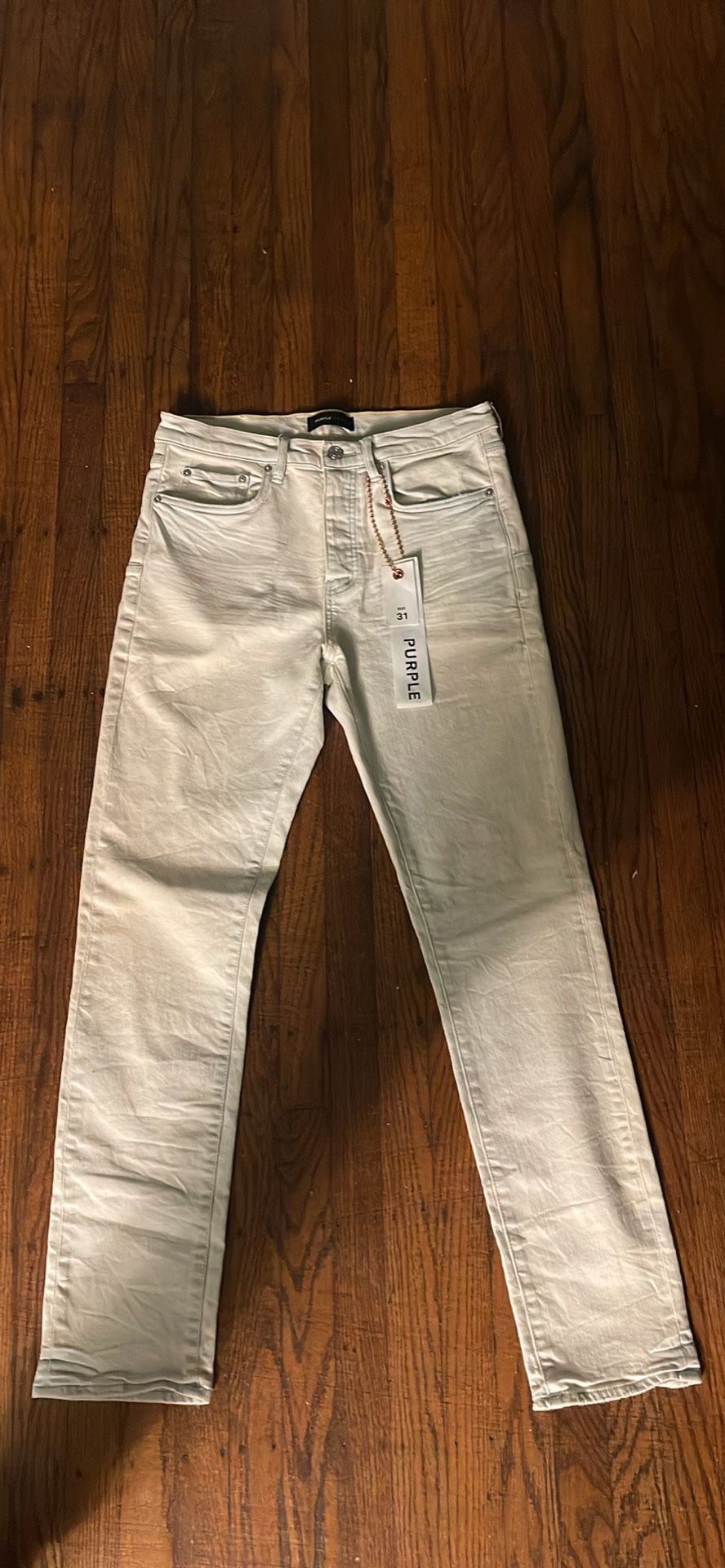 White purple jeans size 31 