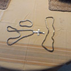 Men Bracelet,cross,Necklace (Chain)& Chain Necklace  Italian Premiun Gold Plated