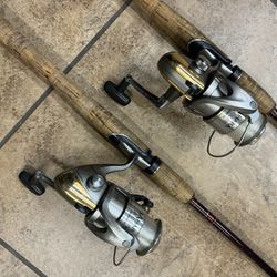 Two Nice Bass Rods & Shimano Reels for Sale in Pembroke Pines, FL