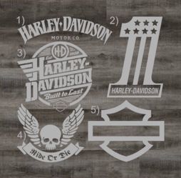 Harley Davidson Vinyl Stickers
