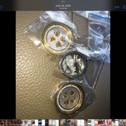 New Stainless Steel Fold Layered Fine Jewelry Pendants