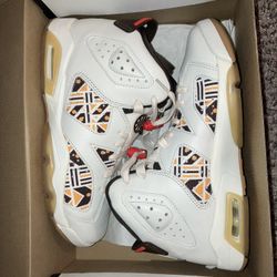 Size 7y-8.5w Jordan Retro 6 OG All Ds Quai 54 Ds 