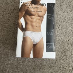 black Calvin Klein underwear size S 