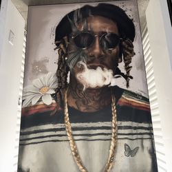 Wiz Khalifa Art Print – Large Statement Piece – $50