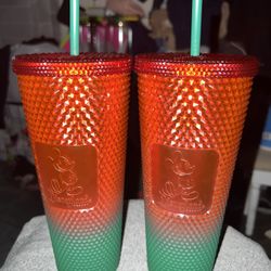 Starbucks Disney Tumbler $40 Each Or Both $70 for Sale in Fresno