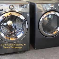 LG Washer & Gas Dryer 