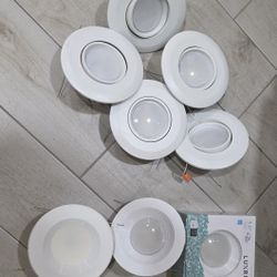 Make An Offer - Gimbal 6 Inch Dimmable Dry And Damp Recessed Light Trim 