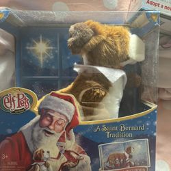 St Bernard Elf On The Shelf 