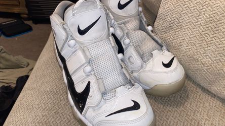 Nike Air More Uptempo 96 Copy Paste White Black DQ5014-100 Size [10