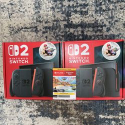 NEW Nintendo Switch 2 + Mario Kart World Bundle (2 AVAILABLE!!!)