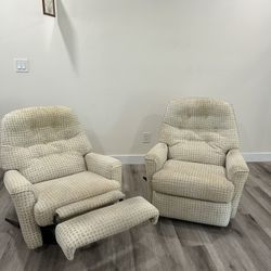 Pair Of Recliner Chairs