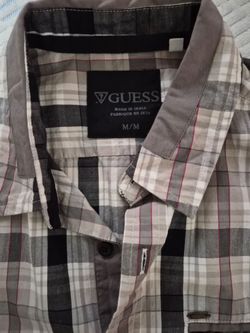 Mens GUESS Shirt Sz L