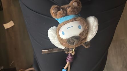 Capybara plush pendant