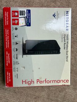 Netgear N600 Wireless Dual Band Gigabit router