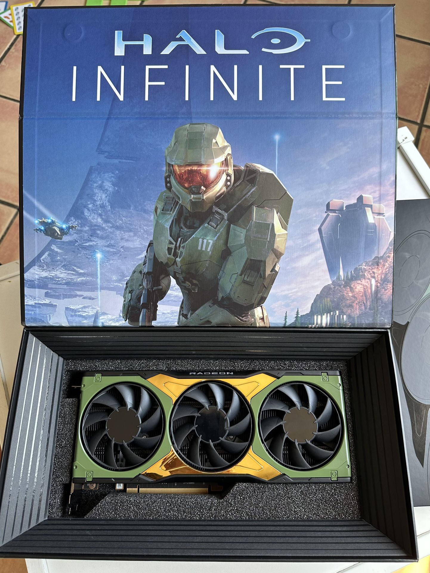 Limited Edition Halo Infinite AMD Radeon 6900 XT GPU