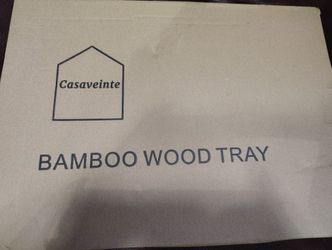 Brand New Bamboo Tray