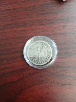1916 PHILLIPINES  TWENTY CENTAVOS SILVER 