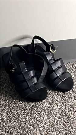 Black heels