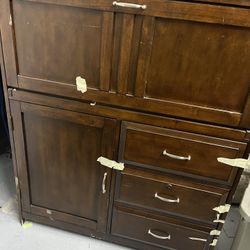 Raymour And Flanagan Computer Desk With Door And Drawers