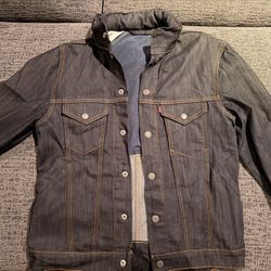 Men’s Levi’s Jacket, Dark Blue Denim $50