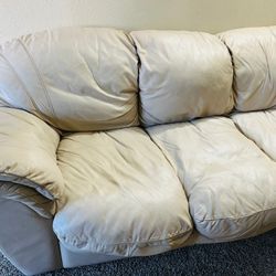 Leather Couch 