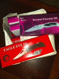 Eagle eyes 3 and Storm chaser 3 switchblades