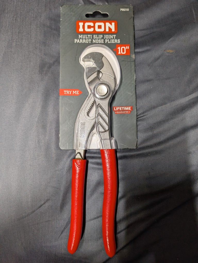 Icon Multi Slip Joint Parrot Nose Pliers