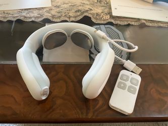 Intelligent Electric Pulse Neck Massager with Heat & Remote