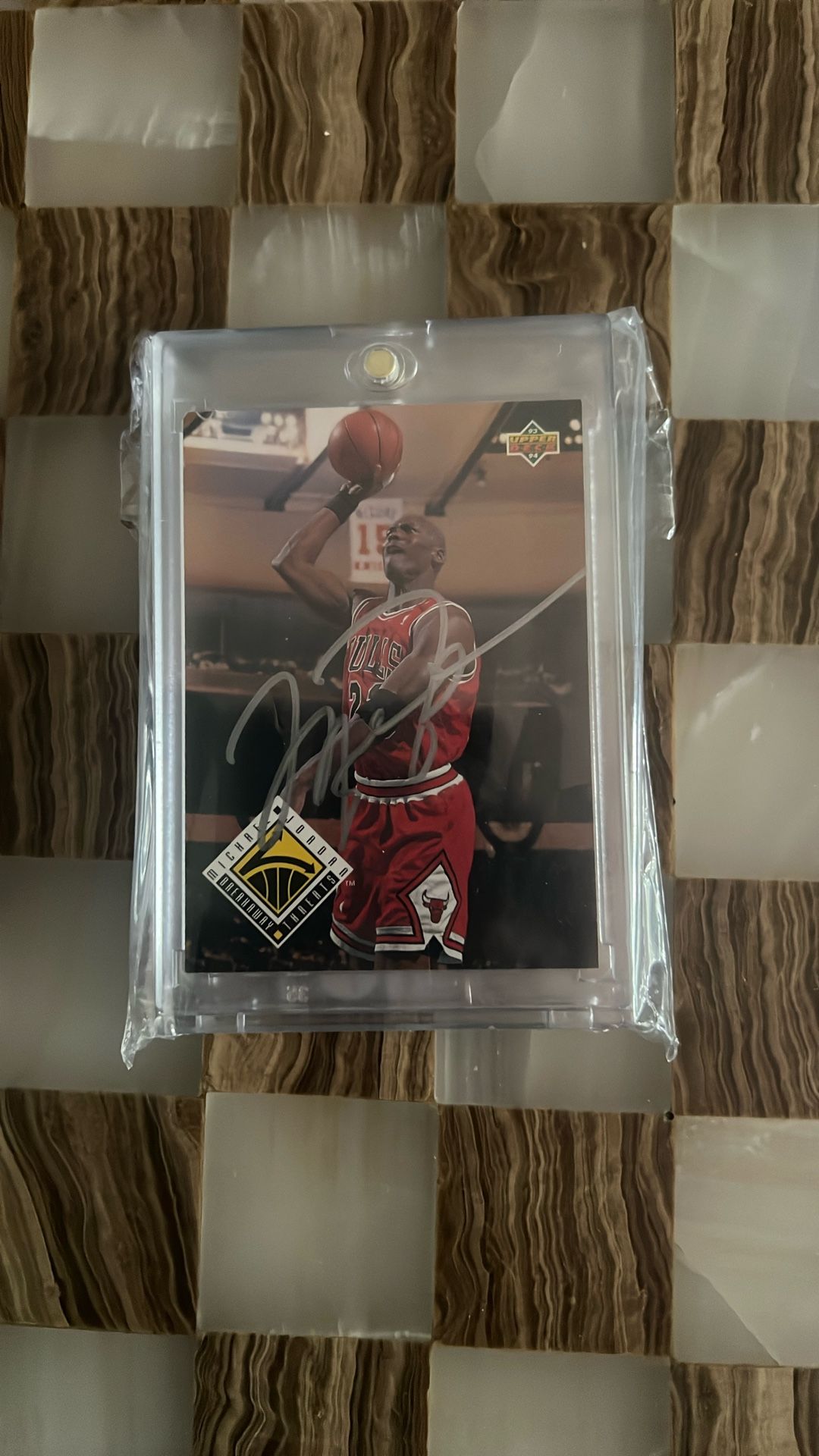 Michael Jordan Sealed Two Autograph With COA
