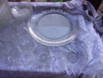 Princess House Fantasia Crystal dishes
