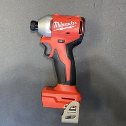 Milwaukee M18 18V Lithium-lon Brushless Cordless 1/4 in. Compact Impact Driver (Tool Only)
