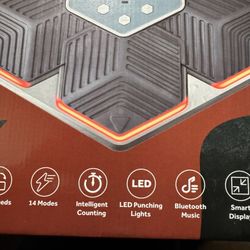 VAGAU Music Boxing Machine, Boxing Wall Mount Machine for Adult, Bluetooth Smart Boxing Trainer with Gloves, 14 Modes & 16 Speeds, Workout Equipment f