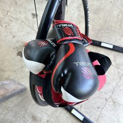 Heavy Bag Stand + Punching Bag
