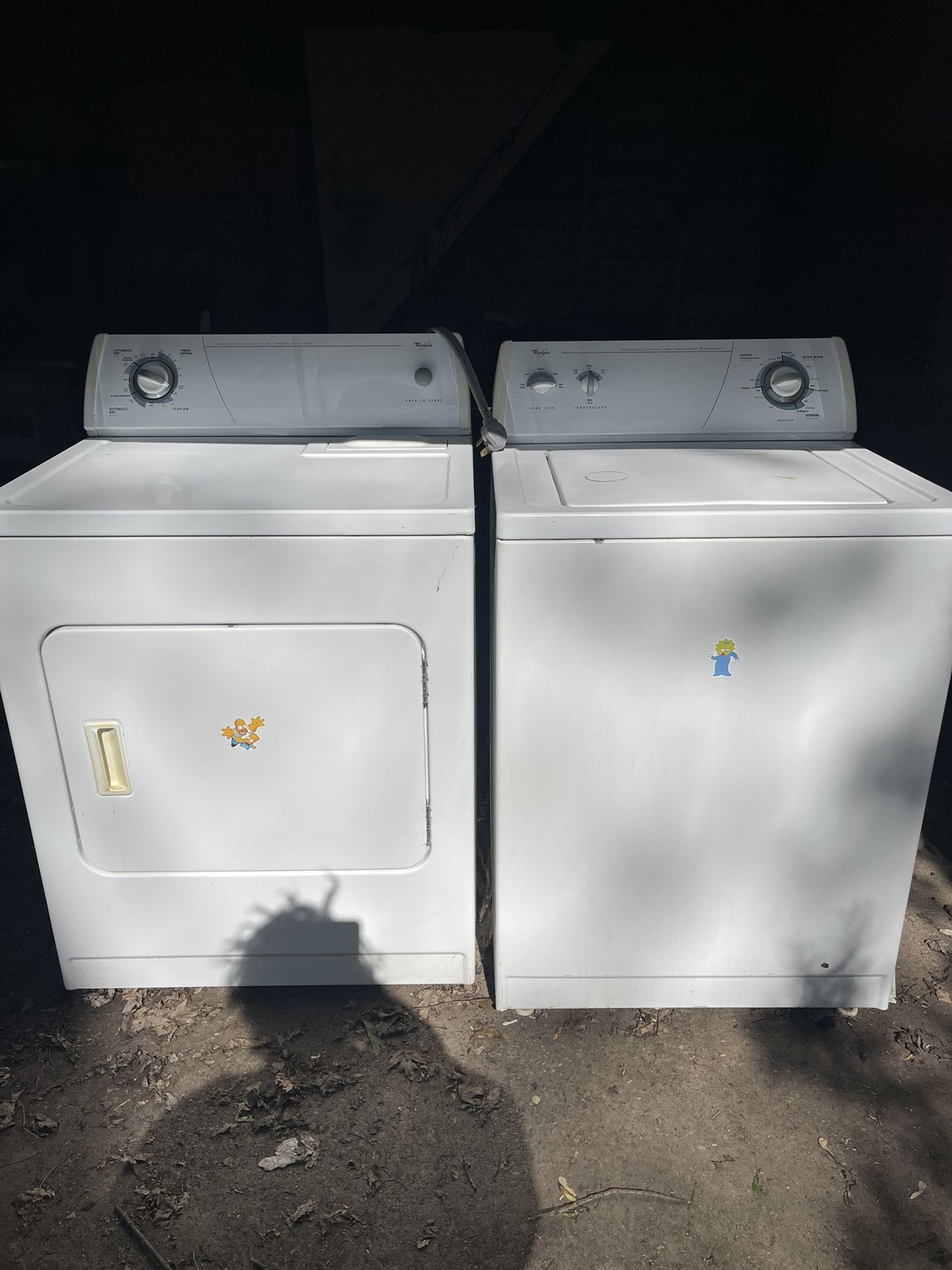Matching Whirlpool Washer & Dryer – Must Go by May 30th!