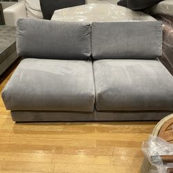 Pottery Barn Armless Sofa