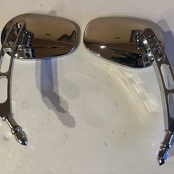 Motorcycle Mirrors For Harley Davidsons 