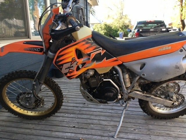 2000 ktm 400 sxc