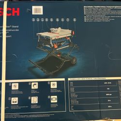 Brand New 10” Bosch Table Saw 