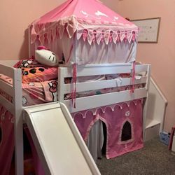 Girls Twin size And Full Bottom Bed (no Mattresses)