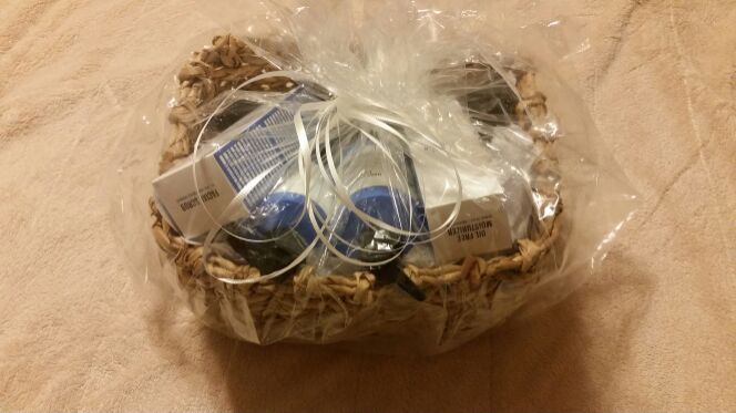 Mens body wash basket