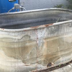 Galvanized Stock Tank