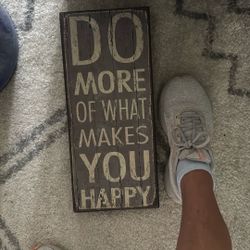Wooden Sign