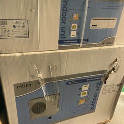 Split Unit AC/heat..AOS180HR  Outdoor + AWS180HR Indoor, 18,000BTU heat Pump, 500-700sq Ft, BRAND NEW IN BOX