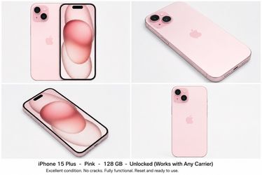 Brand New IPHONE Pink 15 Plus unlocked