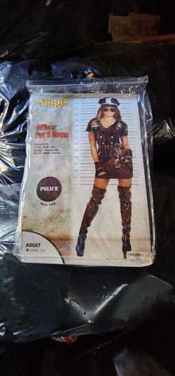 Spirit Officer Pat U Down Police Costume Adult Small