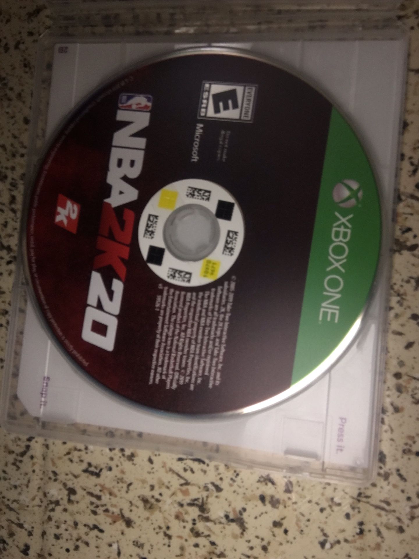 NBA 2k20 Xbox one