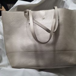 Cole Haan Gold Tone Tote Large Shoulder Bag  18" X 12" X 6"