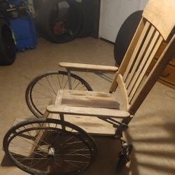 1800s Antique Wheelchair