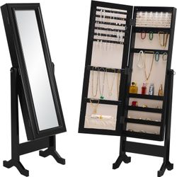 Stanford mirror and jewelry storage 